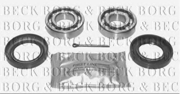 BORG & BECK BWK660 Комплект підшипника ступиці колеса