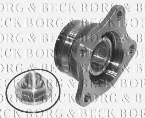 BORG & BECK BWK673 Комплект підшипника ступиці колеса