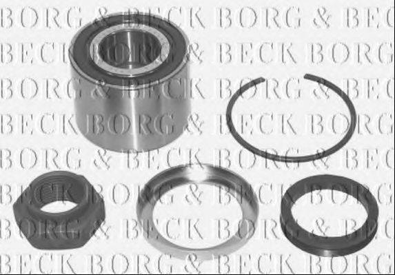 BORG & BECK BWK725 Комплект підшипника ступиці колеса