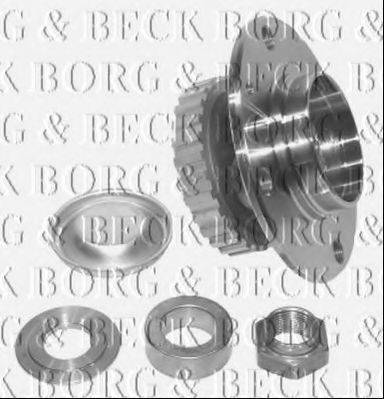 BORG & BECK BWK730 Комплект підшипника ступиці колеса