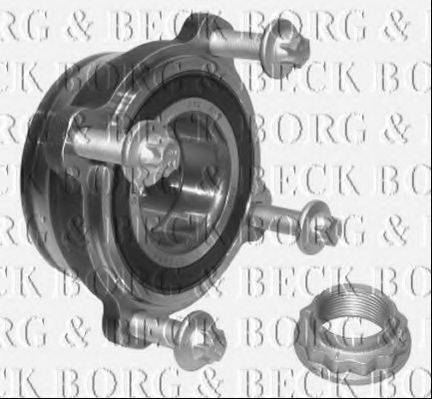BORG & BECK BWK732 Комплект підшипника ступиці колеса