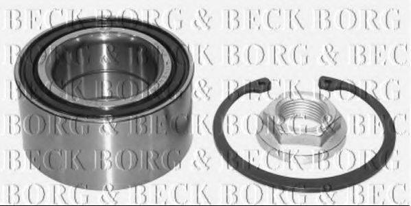 BORG & BECK BWK734 Комплект підшипника ступиці колеса