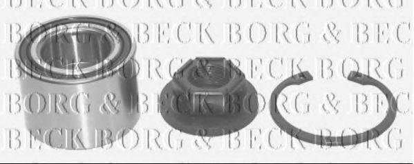 BORG & BECK BWK745 Комплект підшипника ступиці колеса