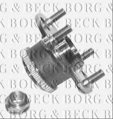 Комплект подшипника ступицы колеса BORG & BECK BWK753