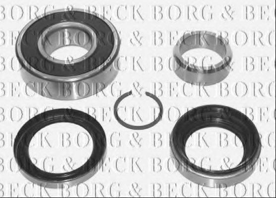 BORG & BECK BWK762 Комплект підшипника ступиці колеса