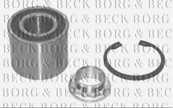 BORG & BECK BWK779 Комплект підшипника ступиці колеса