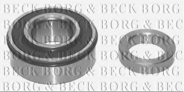 BORG & BECK BWK802 Комплект підшипника ступиці колеса