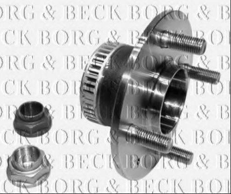 Комплект подшипника ступицы колеса BORG & BECK BWK803