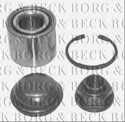 Комплект підшипника ступиці колеса BORG & BECK BWK840