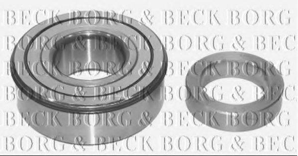BORG & BECK BWK847 Комплект підшипника ступиці колеса