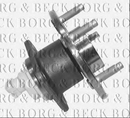 BORG & BECK BWK849 Комплект підшипника ступиці колеса
