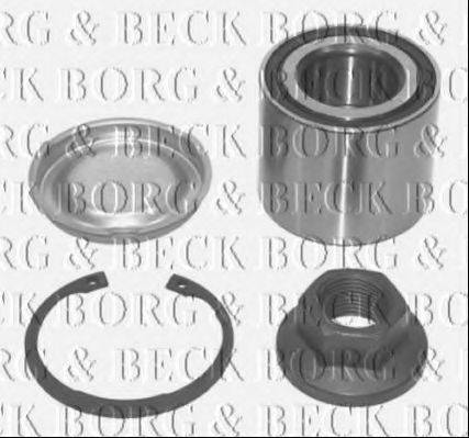 BORG & BECK BWK884 Комплект підшипника ступиці колеса