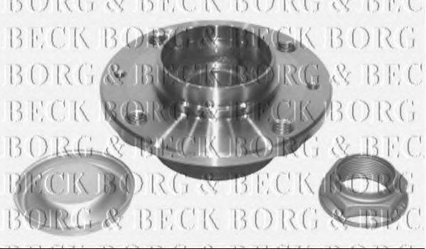 BORG & BECK BWK894 Комплект підшипника ступиці колеса