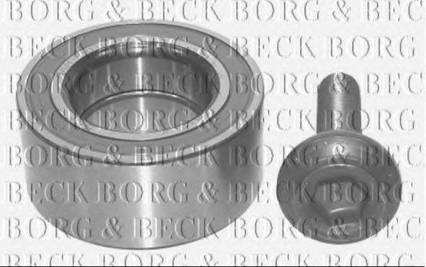 BORG & BECK BWK907 Комплект підшипника ступиці колеса