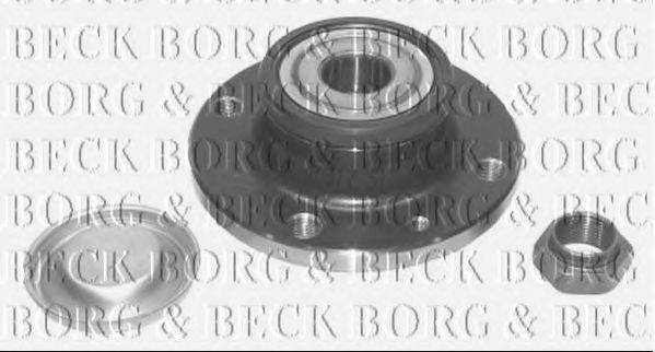 BORG & BECK BWK929 Комплект підшипника ступиці колеса