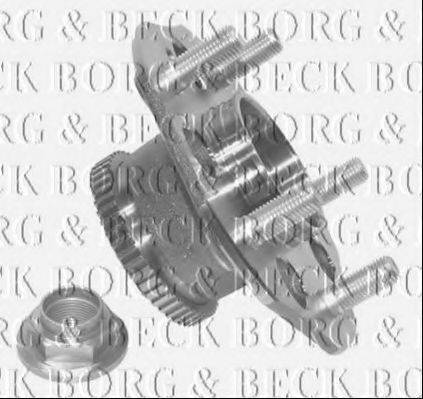 BORG & BECK BWK934 Комплект підшипника ступиці колеса
