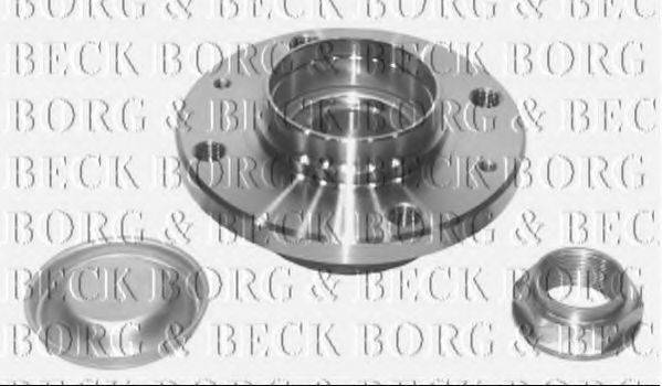 BORG & BECK BWK953 Комплект підшипника ступиці колеса