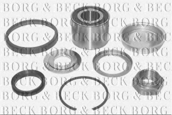 BORG & BECK BWK955 Комплект підшипника ступиці колеса