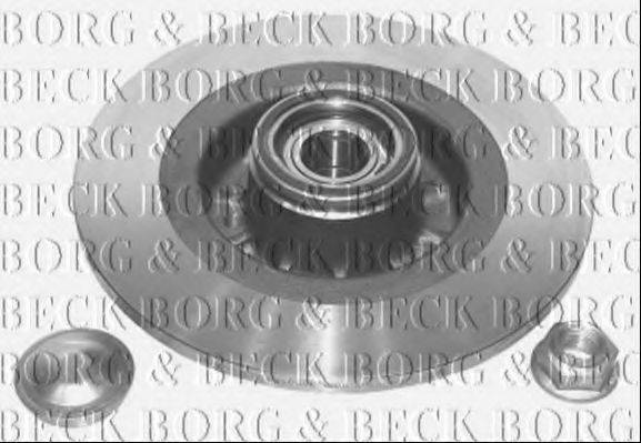 Комплект підшипника ступиці колеса BORG & BECK BWK965