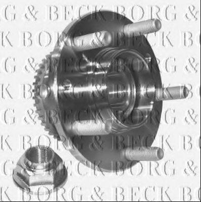 BORG & BECK BWK970 Комплект підшипника ступиці колеса