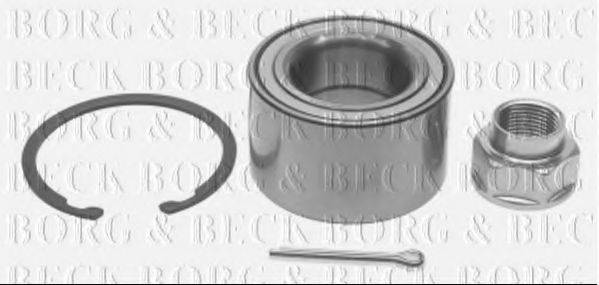 BORG & BECK BWK1009 Комплект підшипника ступиці колеса
