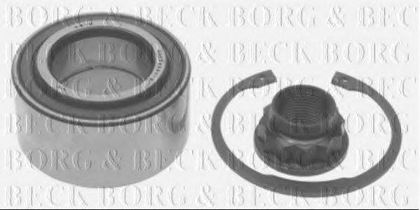 Комплект подшипника ступицы колеса BORG & BECK BWK1014