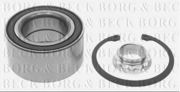 BORG & BECK BWK1018 Комплект підшипника ступиці колеса