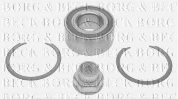 BORG & BECK BWK1077 Комплект підшипника ступиці колеса