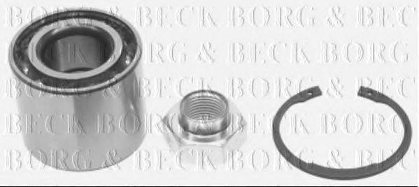 BORG & BECK BWK1089 Комплект підшипника ступиці колеса