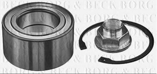 BORG & BECK BWK1290 Комплект підшипника ступиці колеса