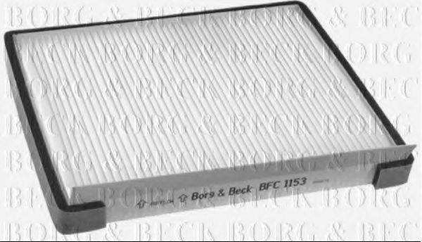 Фільтр, повітря у внутрішньому просторі BORG & BECK BFC1153