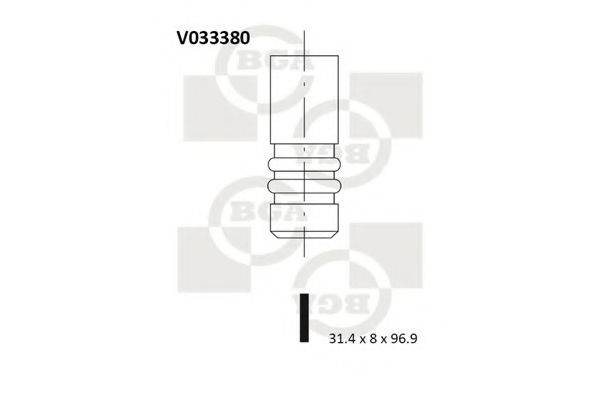 BGA V033380 Выпускной клапан