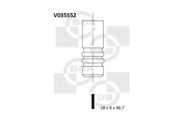 BGA V035552 Выпускной клапан