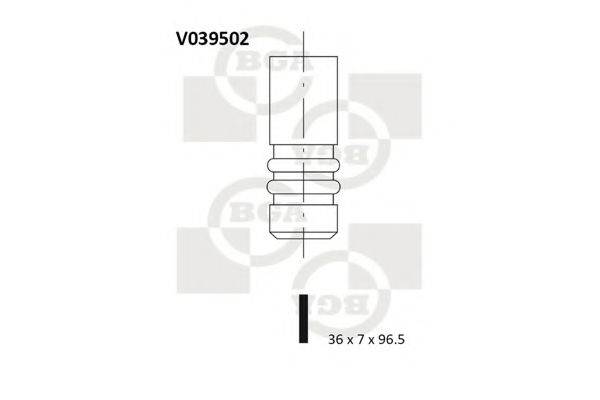 BGA V039502 Впускной клапан