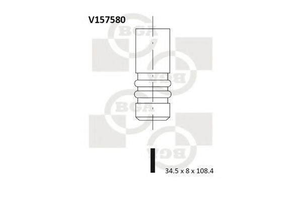 BGA V157580 Выпускной клапан