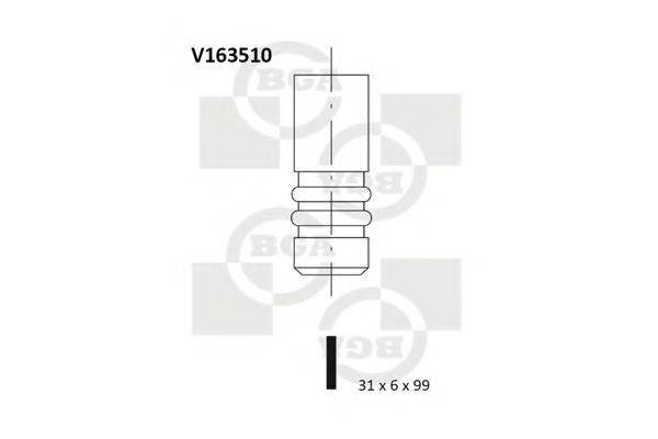 BGA V163510 Впускной клапан