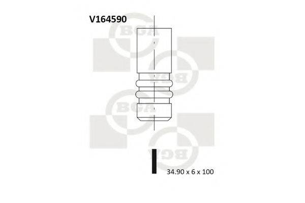 BGA V164590 Впускной клапан
