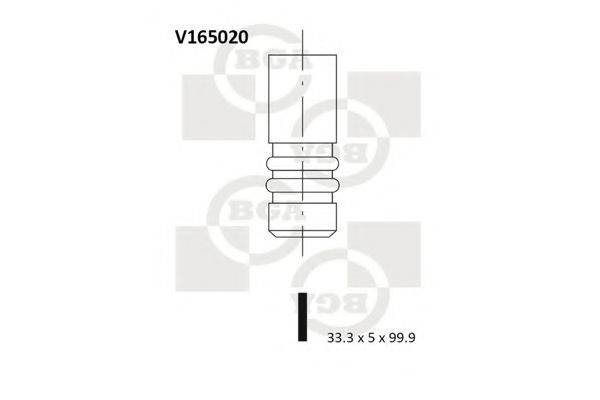 BGA V165020 Впускной клапан