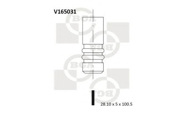BGA V165031 Выпускной клапан