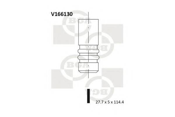 Впускний клапан BGA V166130