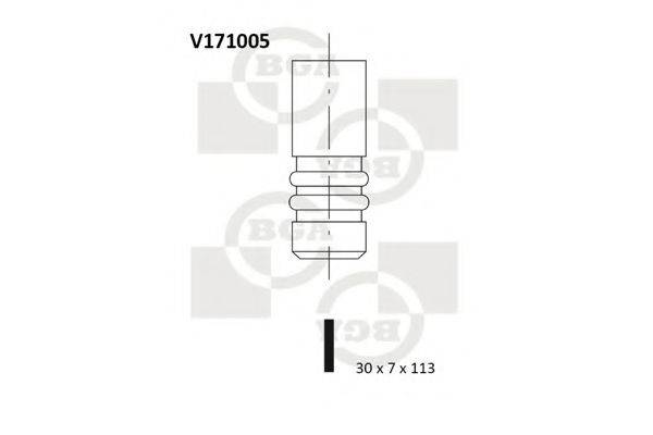 BGA V171005 Впускной клапан