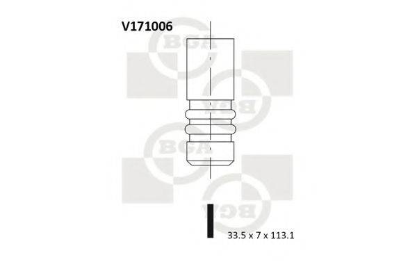 BGA V171006 Впускной клапан