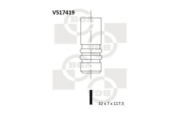 Впускний клапан BGA V517419