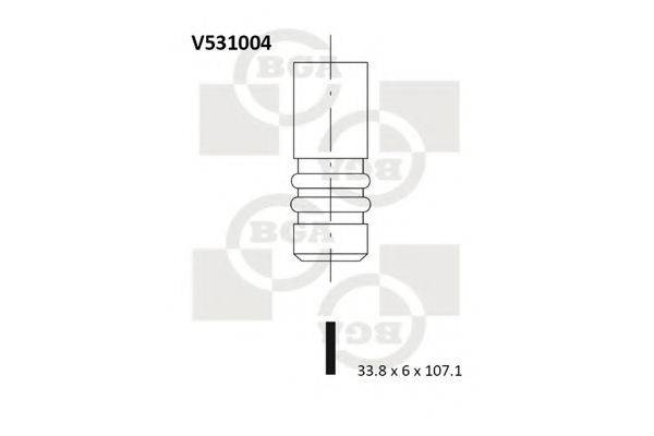 BGA V531004 Выпускной клапан
