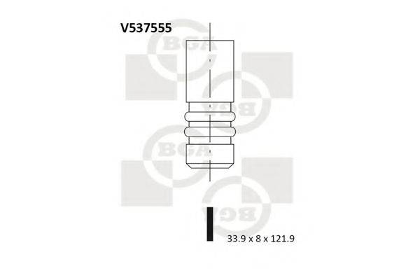 Випускний клапан BGA V537555
