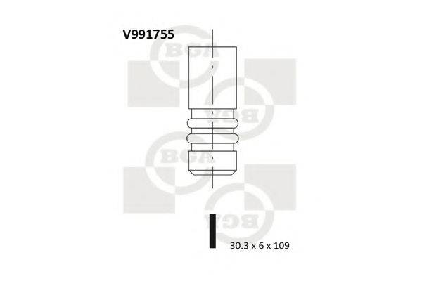 BGA V991755 Впускний клапан