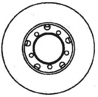 Тормозной диск JURID 561135JC