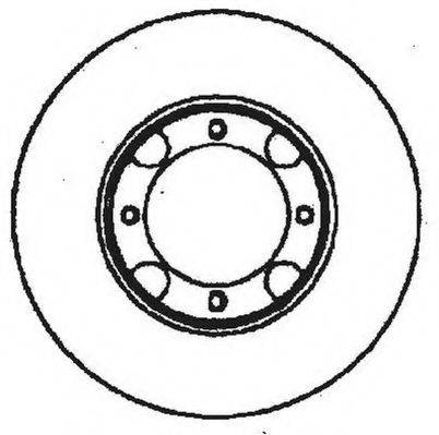 Тормозной диск JURID 561521J