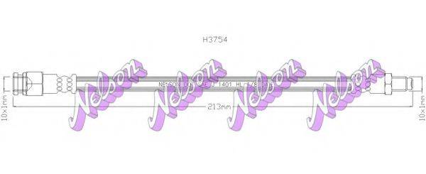 Гальмівний шланг BROVEX-NELSON H3754