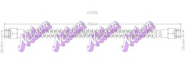 Гальмівний шланг BROVEX-NELSON H3756